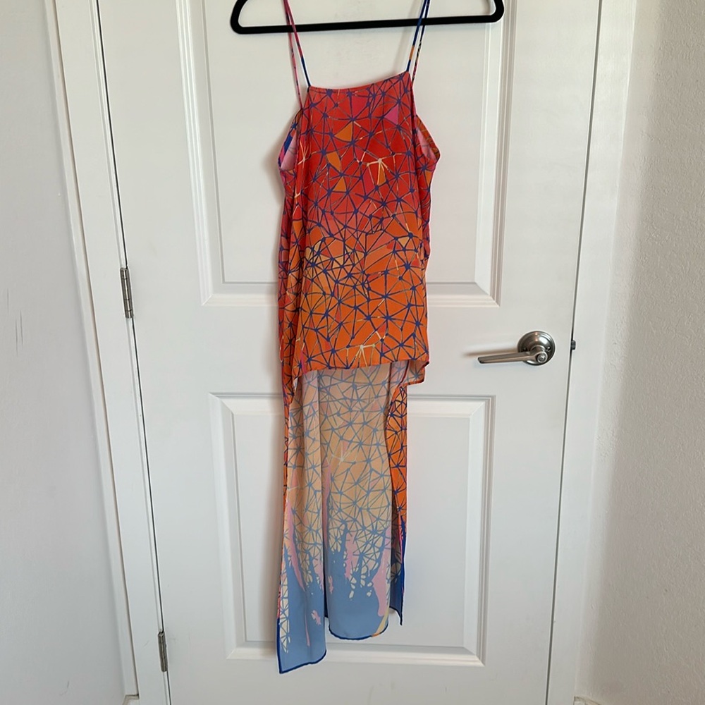 Alexis high/low tank top
